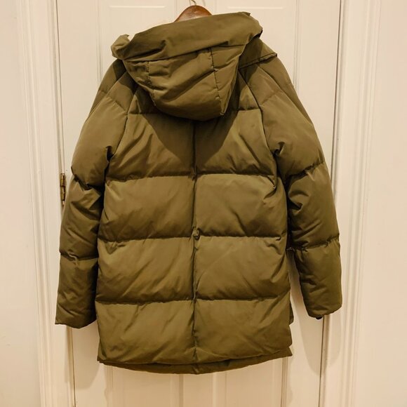 Orolay Thickened Down Olive Green Hooded Jacket Size XL - Picture 10 of 10